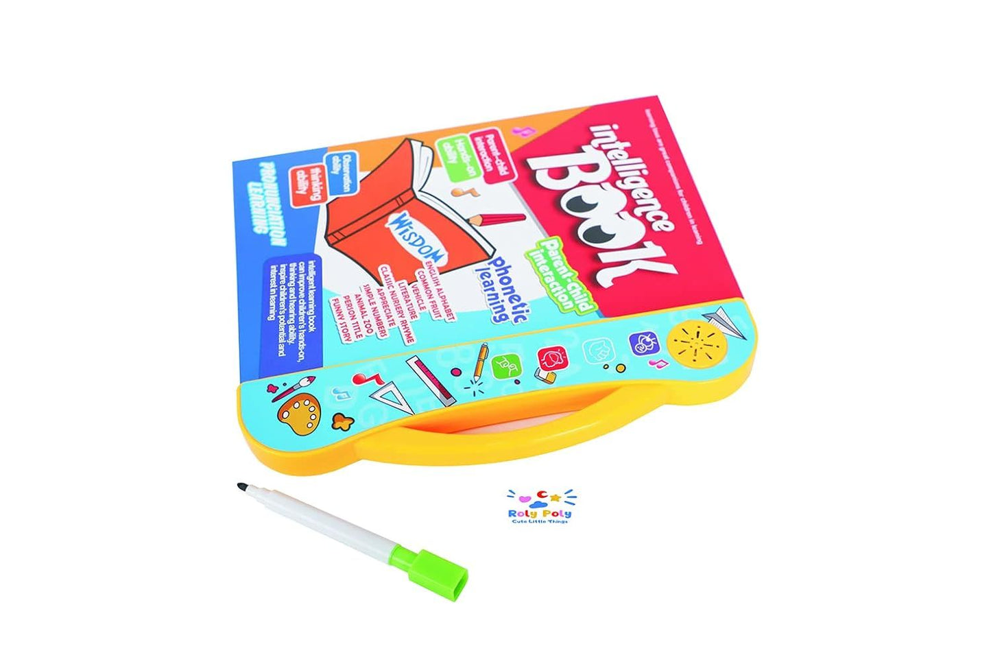 Intelligence Book for Kids , Touch buttons, voice speaking