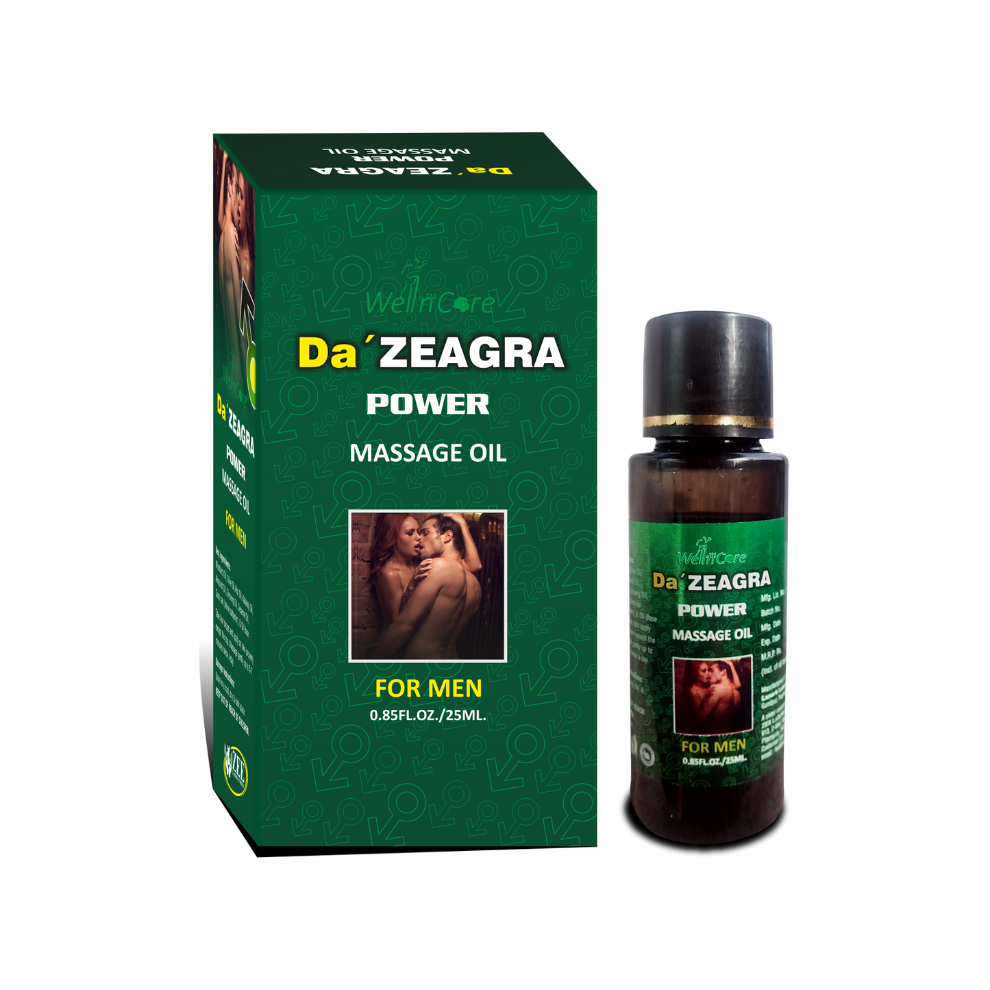 🌿 Da’ Zeagra Power Massage Oil – 25 ml