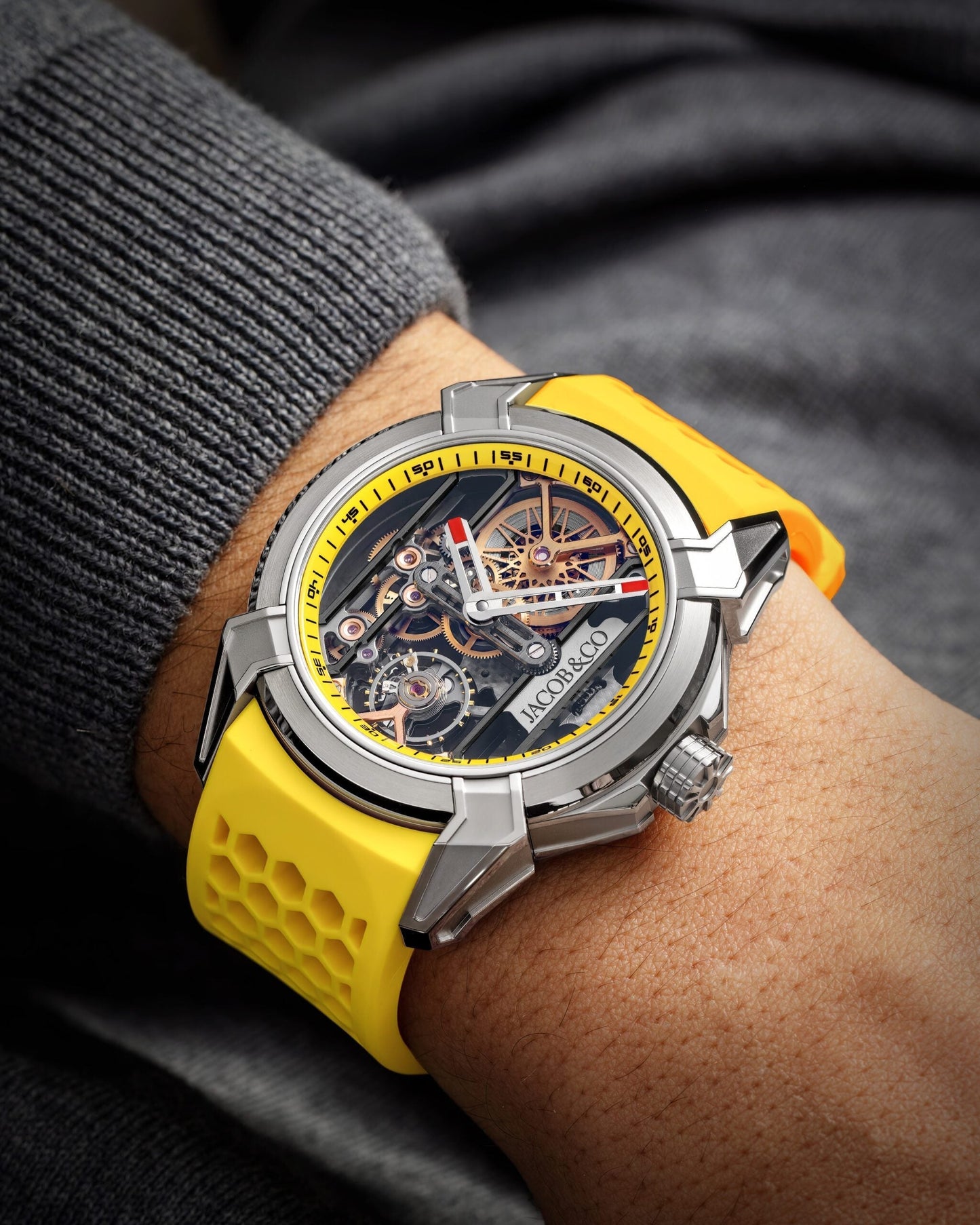 Jacob & Co EPIC X V1 Titanium watch