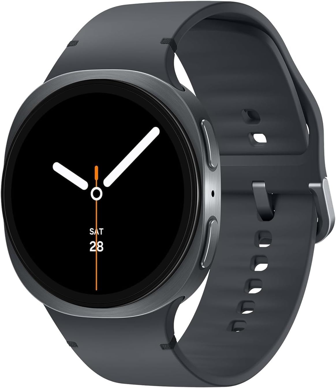 Samsung Galaxy Watch8 Graphite, LTE, 40mm Smartwatch, Everyday Health Coach, Cushion Design, Dynamic Lug System, 3nm Processor, Sleep Coaching, Running Coach (International Version)